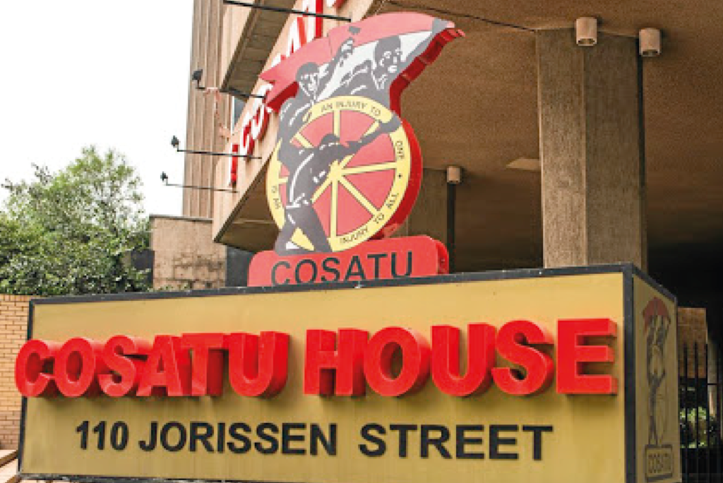 COSATU intended protest action 3 November 2023